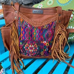 OOAK Nena & Co medium fringe bag!
